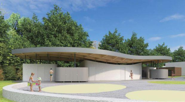 Открытый городской бассейн 