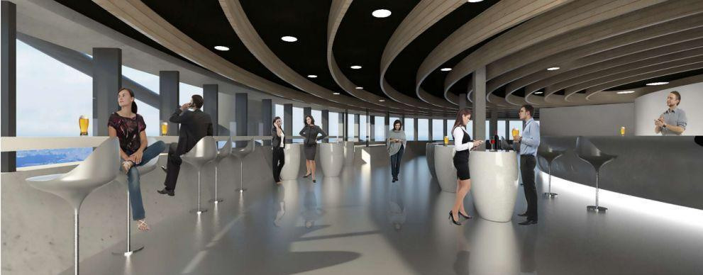 Телебашня в городе Вильнюс Литва